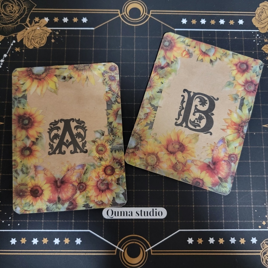 デコカードケース:向日葵