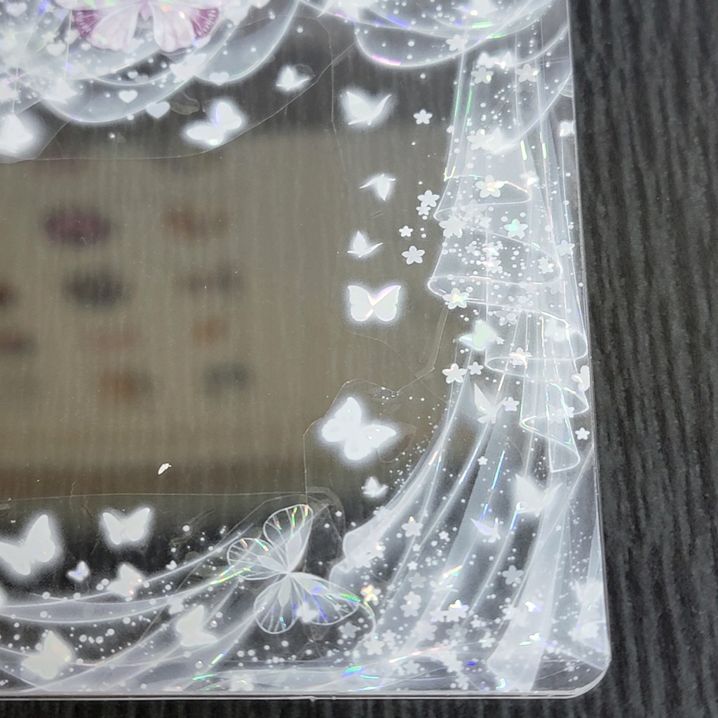 デコ硬質ケース:コースターサイズ カーテン