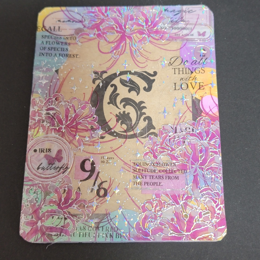 デコ硬質カードケース:彼岸花シリーズ