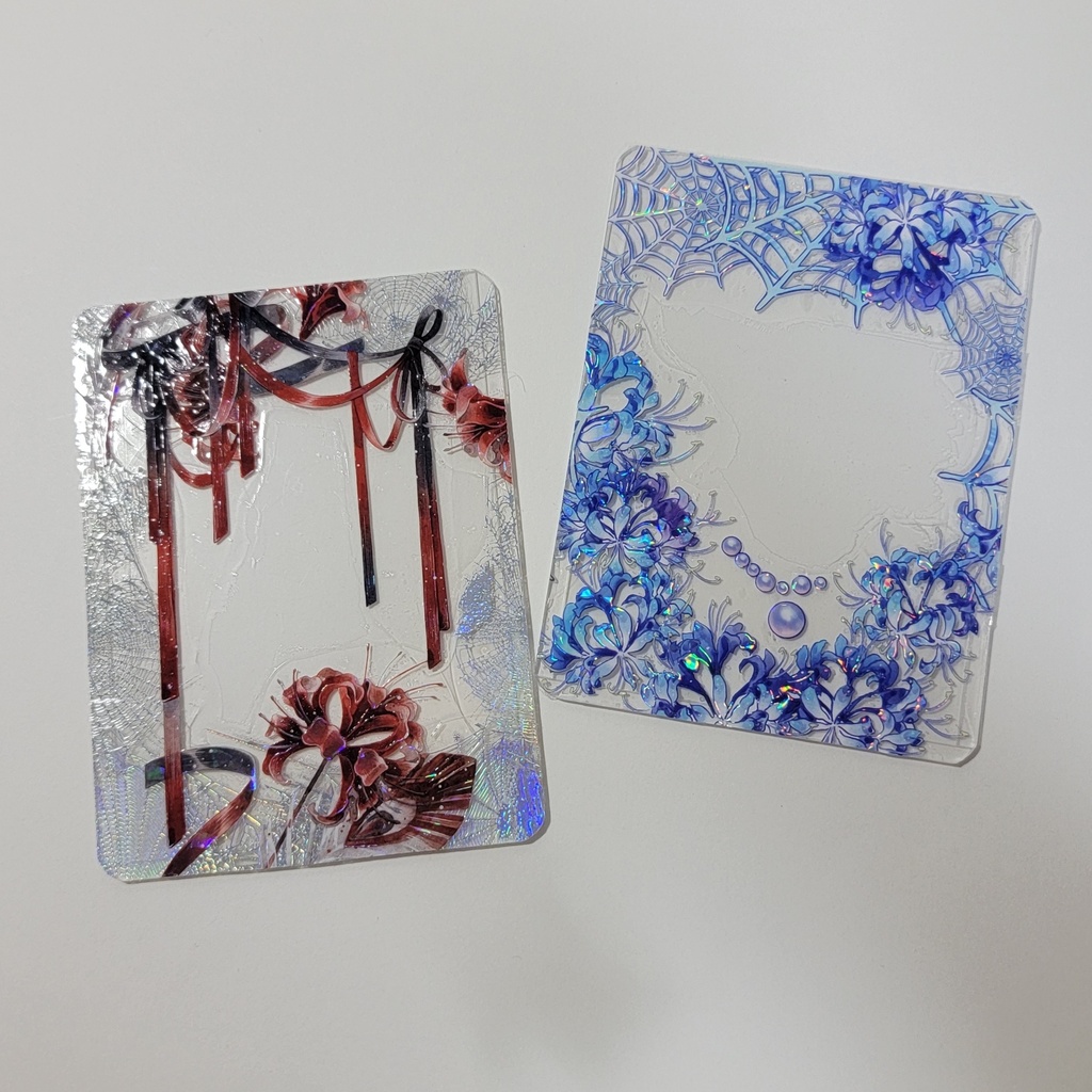 デコ硬質カードケース:彼岸花シリーズ