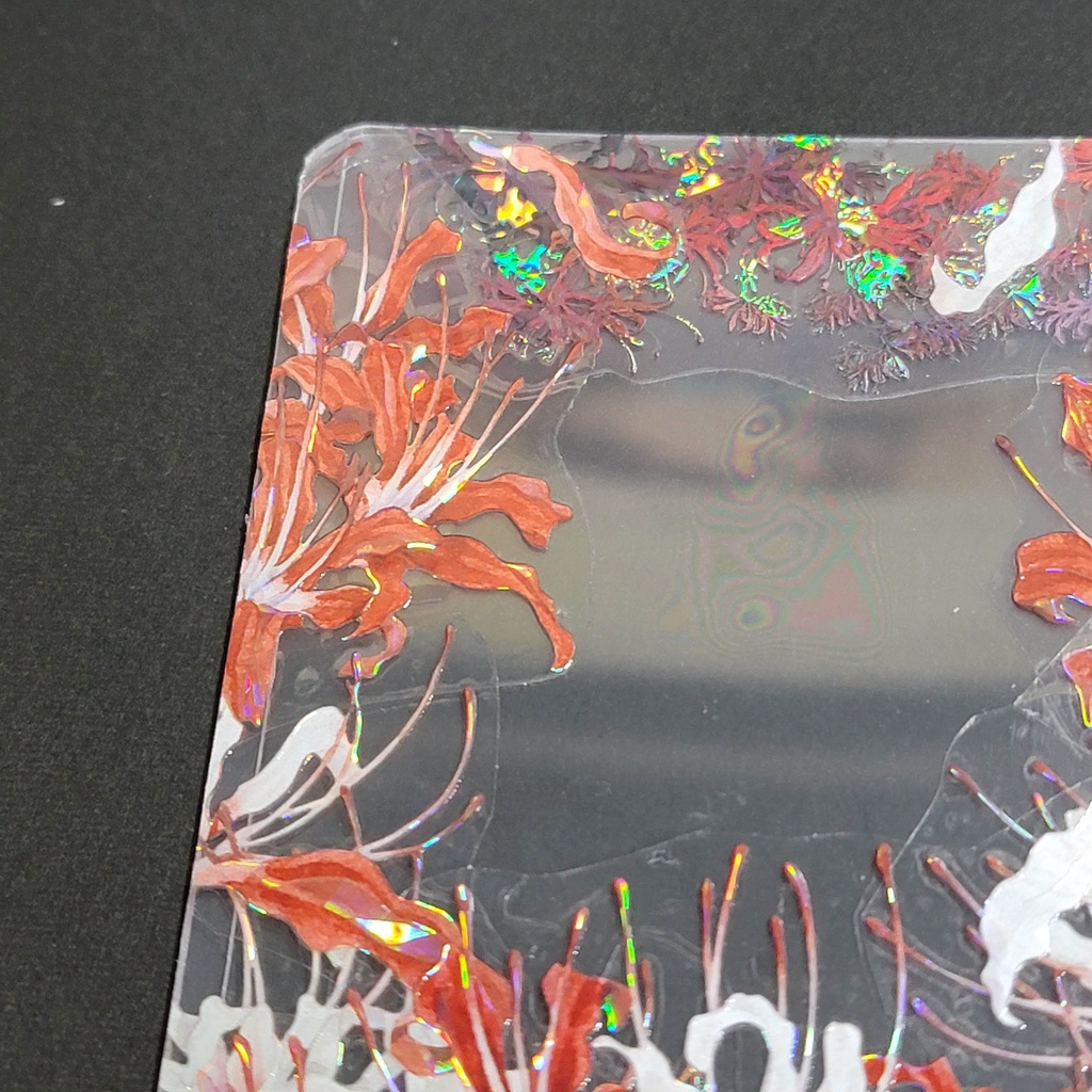 デコ硬質カードケース:彼岸花シリーズ