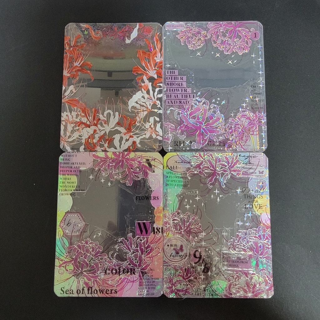 デコ硬質カードケース:彼岸花シリーズ