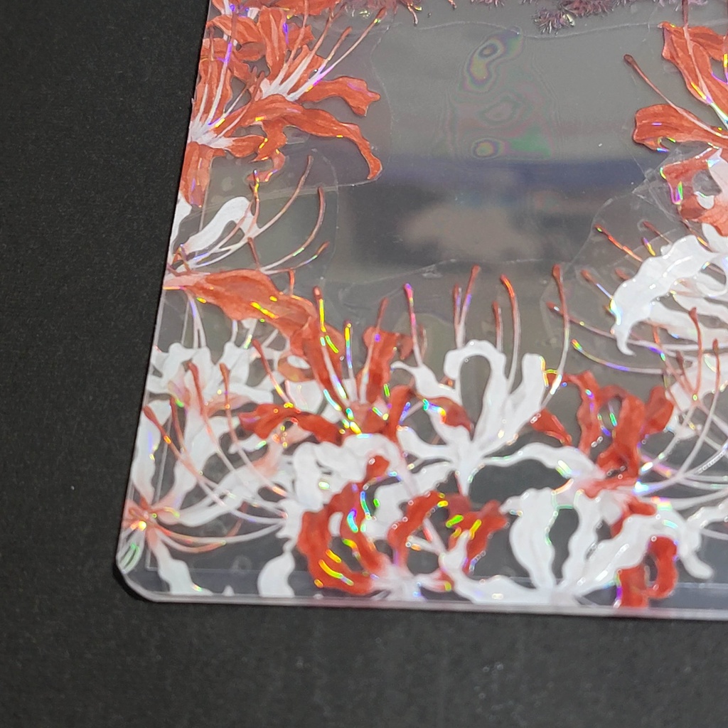 デコ硬質カードケース:彼岸花シリーズ