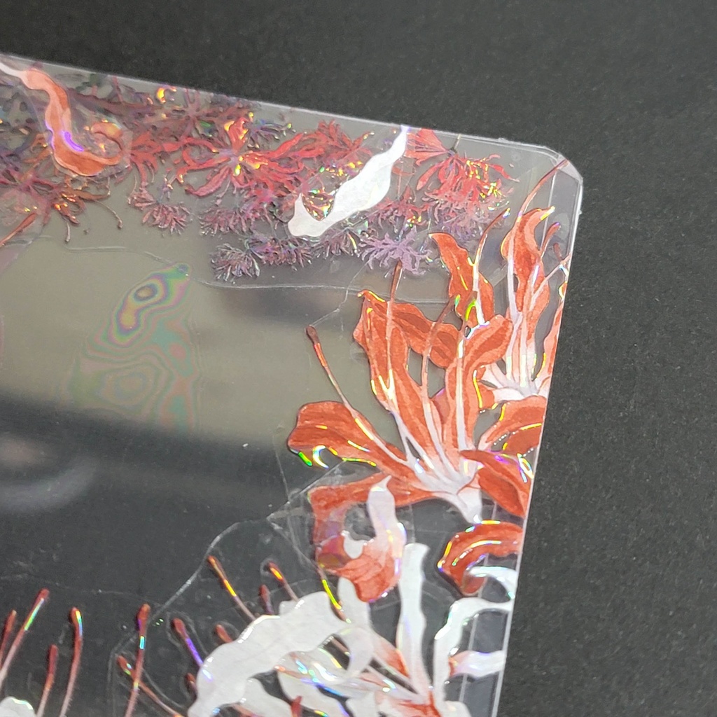 デコ硬質カードケース:彼岸花シリーズ