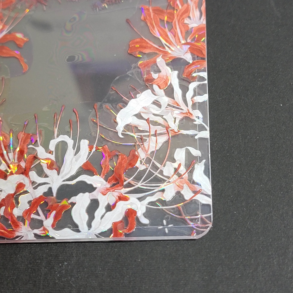 デコ硬質カードケース:彼岸花シリーズ