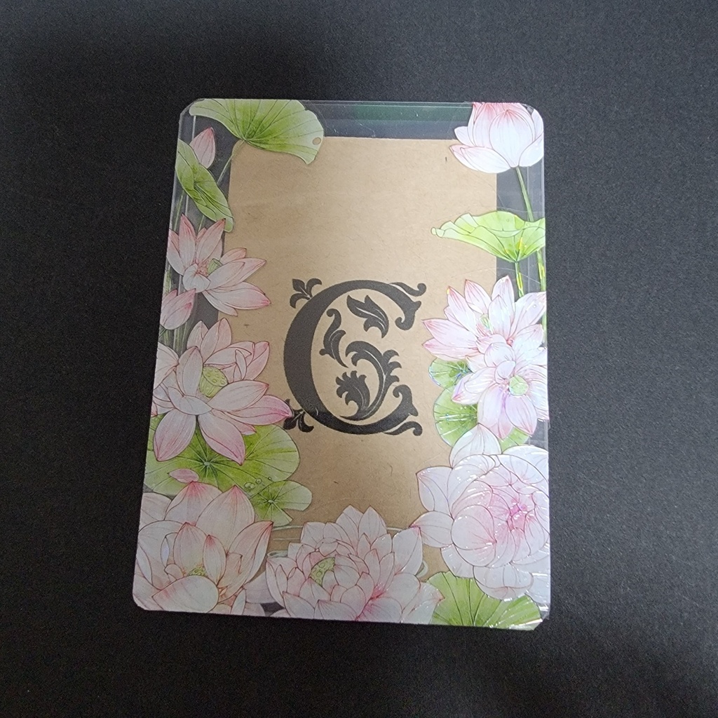 デコ硬質カードケース:蓮