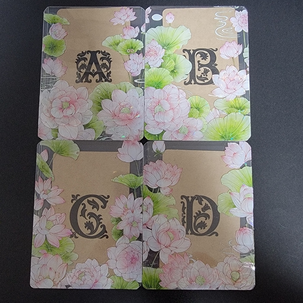 デコ硬質カードケース:蓮