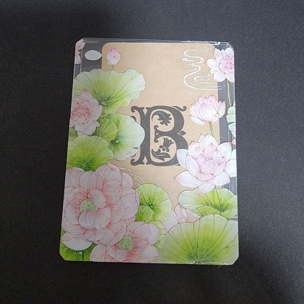 デコ硬質カードケース:蓮