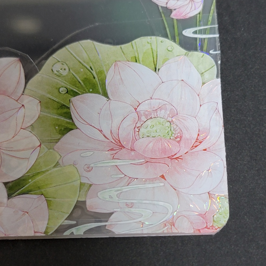 デコ硬質カードケース:蓮