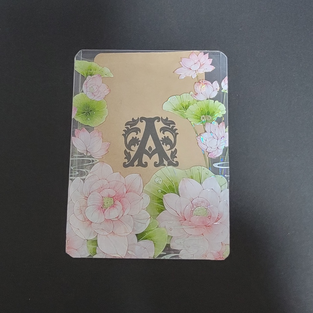 デコ硬質カードケース:蓮