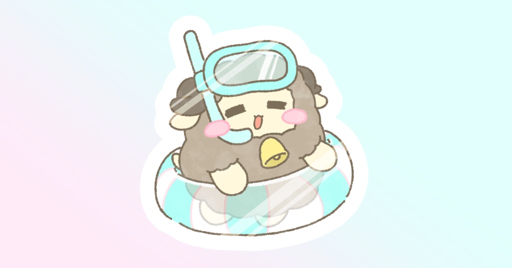 なのは7/ ぷかぷか つじ7すてっかー