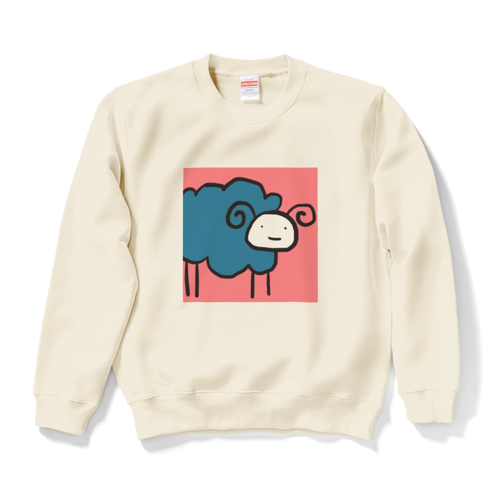 ひつじスウェット(白)