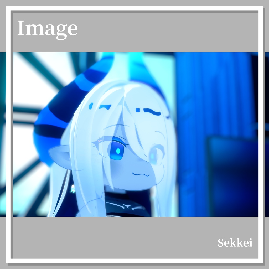 【3Dモデル】雪渓 -Sekkei- /MA対応イヤリング