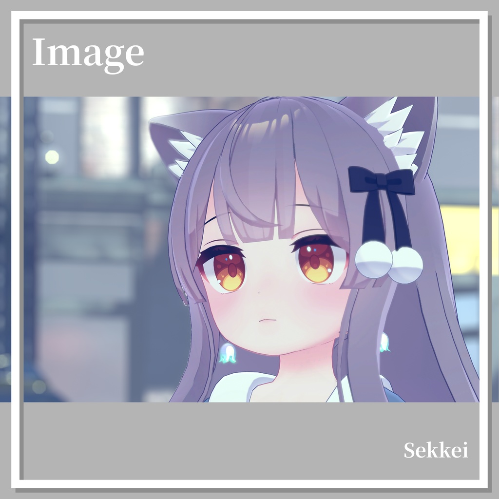 【3Dモデル】雪渓 -Sekkei- /MA対応イヤリング