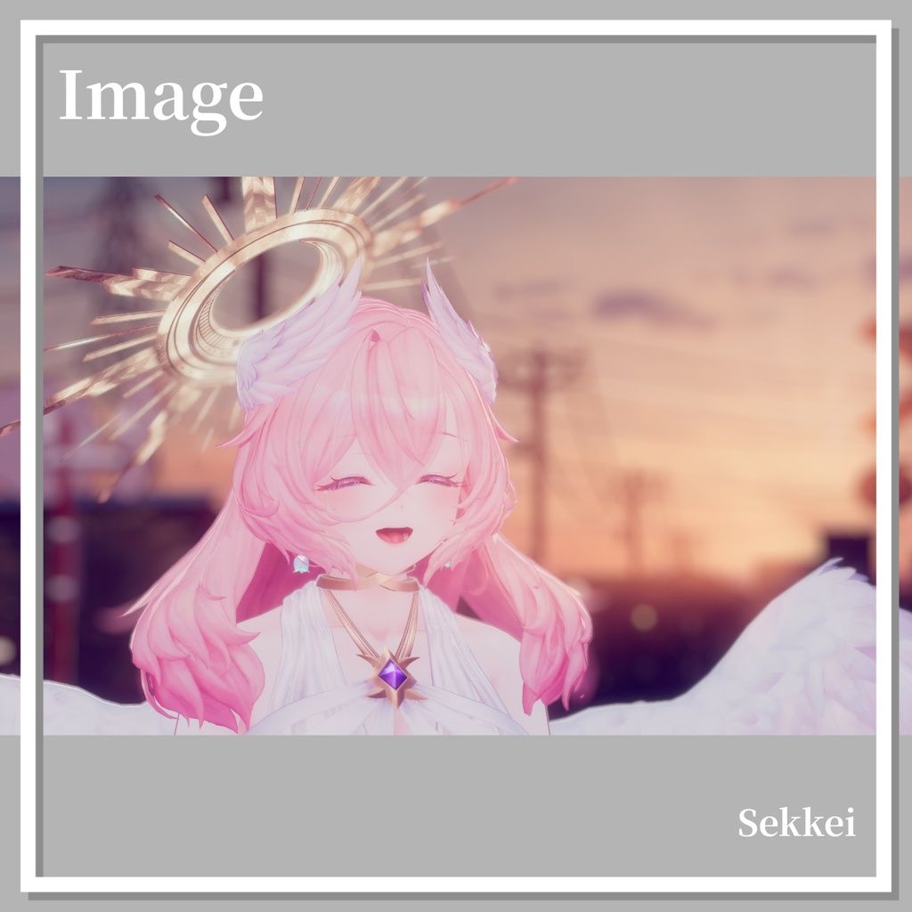 【3Dモデル】雪渓 -Sekkei- /MA対応イヤリング