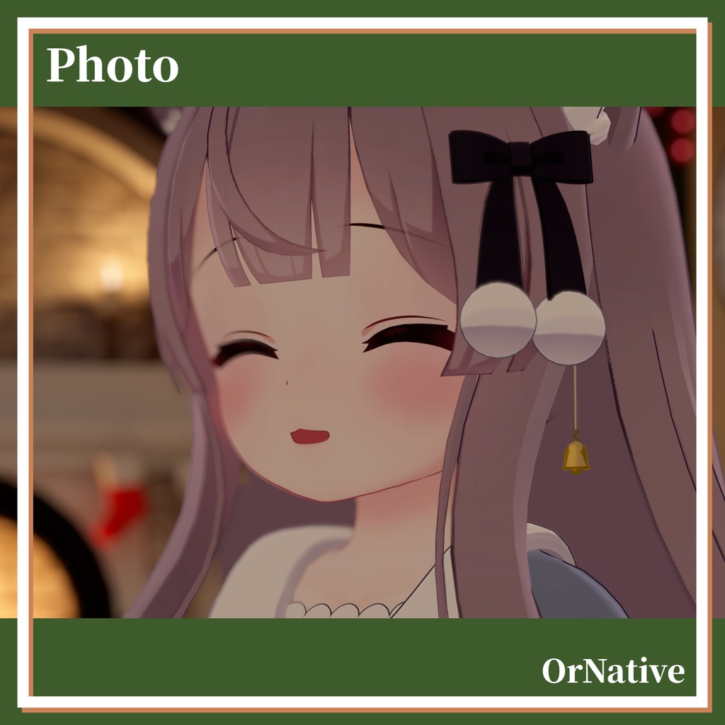 【3Dモデル】OrNative/MA対応イヤリング【複数アバター対応】