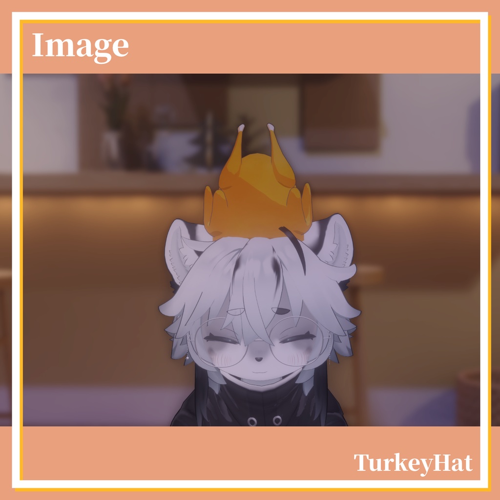 【複数アバター対応】TurkeyHat/ターキーハット【MA対応】