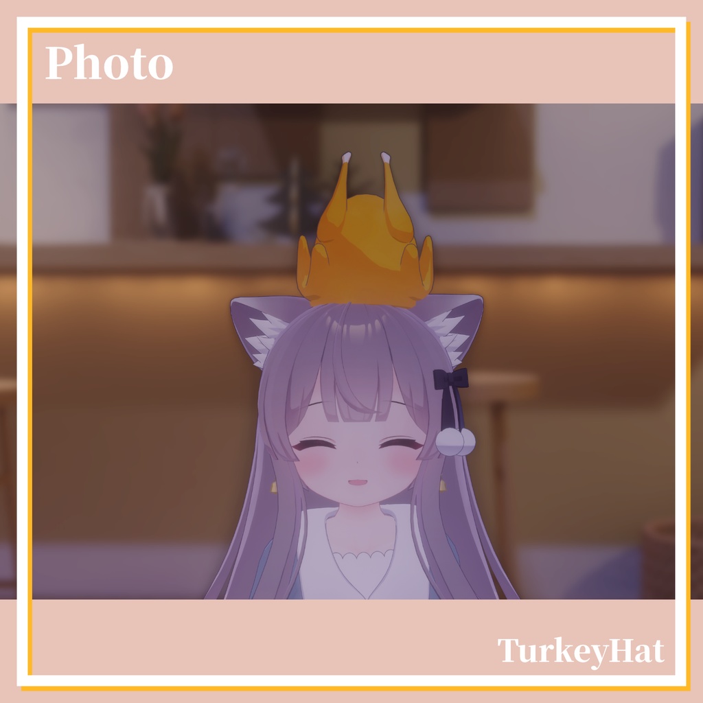 【複数アバター対応】TurkeyHat/ターキーハット【MA対応】