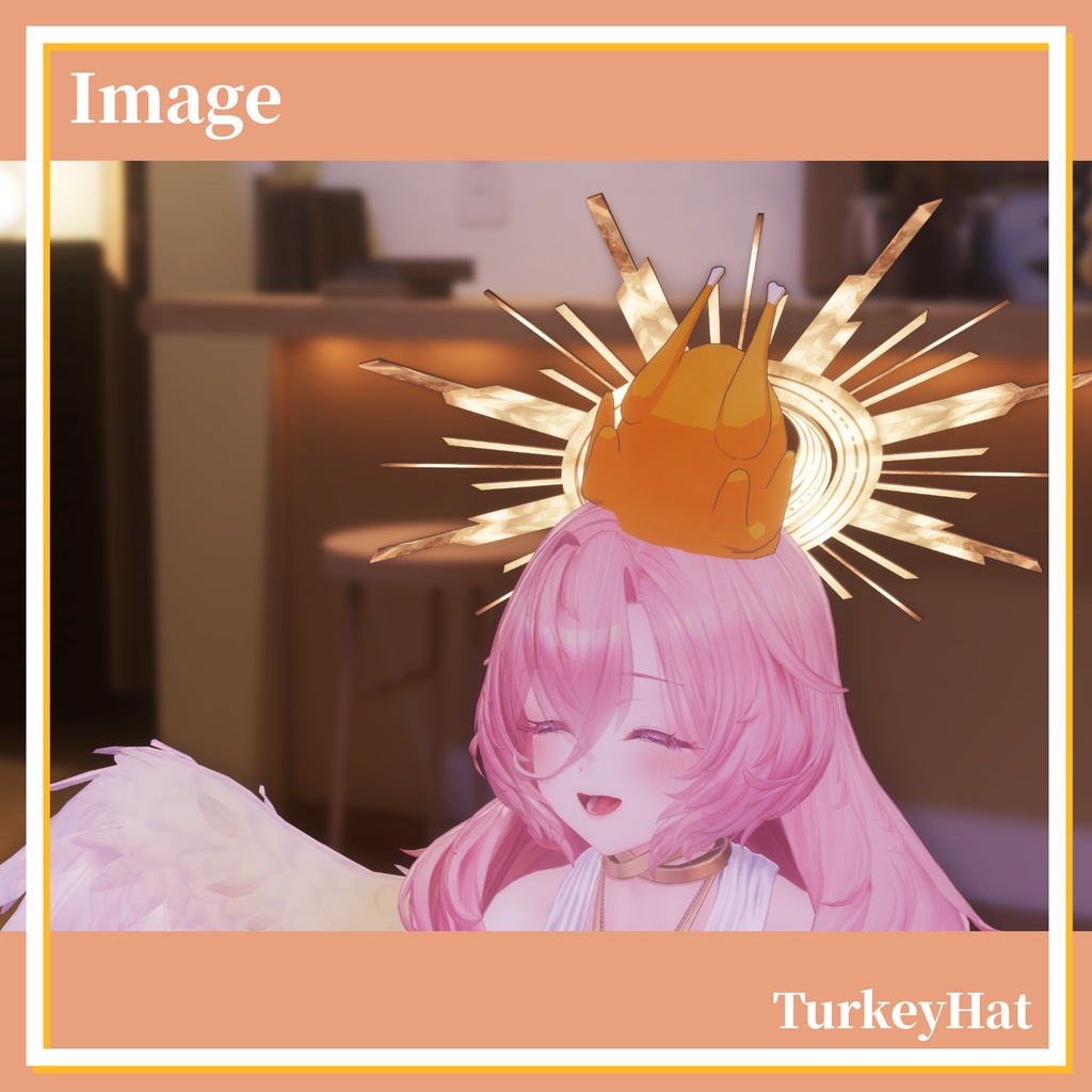 【複数アバター対応】TurkeyHat/ターキーハット【MA対応】