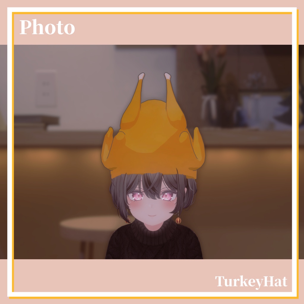 【複数アバター対応】TurkeyHat/ターキーハット【MA対応】