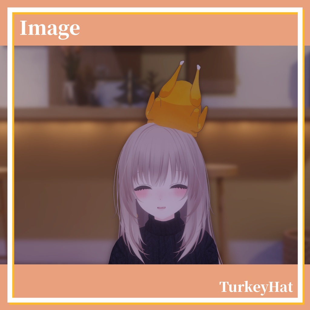【複数アバター対応】TurkeyHat/ターキーハット【MA対応】