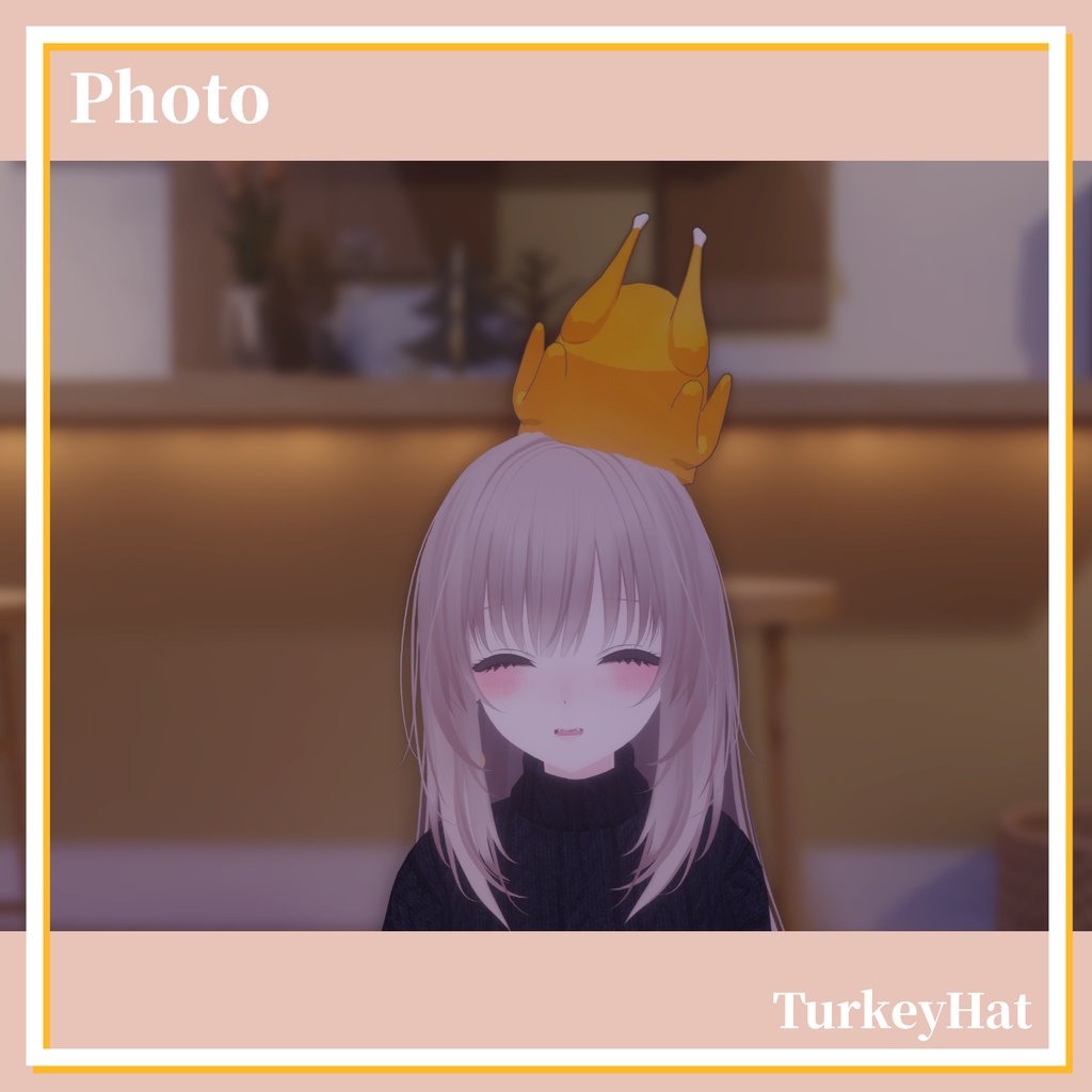 【複数アバター対応】TurkeyHat/ターキーハット【MA対応】