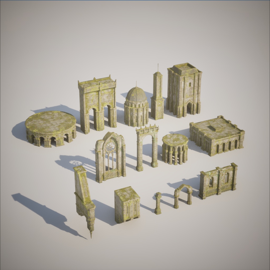 Fantasy Ruins Asset Pack Vol.1