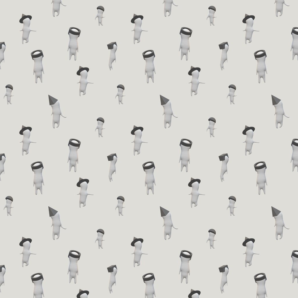 背景・柄素材 『3D Children』