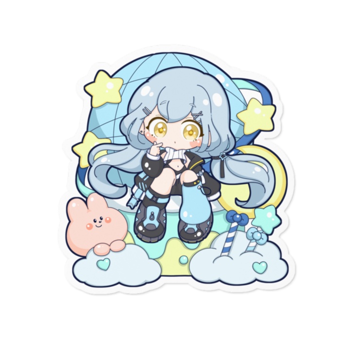 ホロホロしたいステッカー