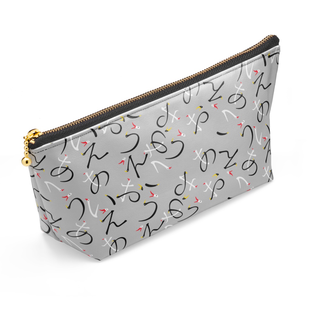 「あ」まりにも使いどころがわからない鳥ポーチ