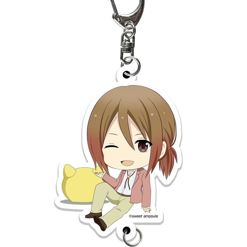 【受注生産】ミソハギ踏切で待ってる つながるアクリルキーホルダー