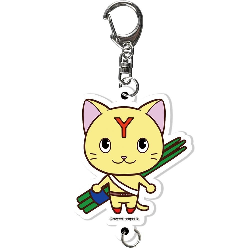 【受注生産】ミソハギ踏切で待ってる つながるアクリルキーホルダー