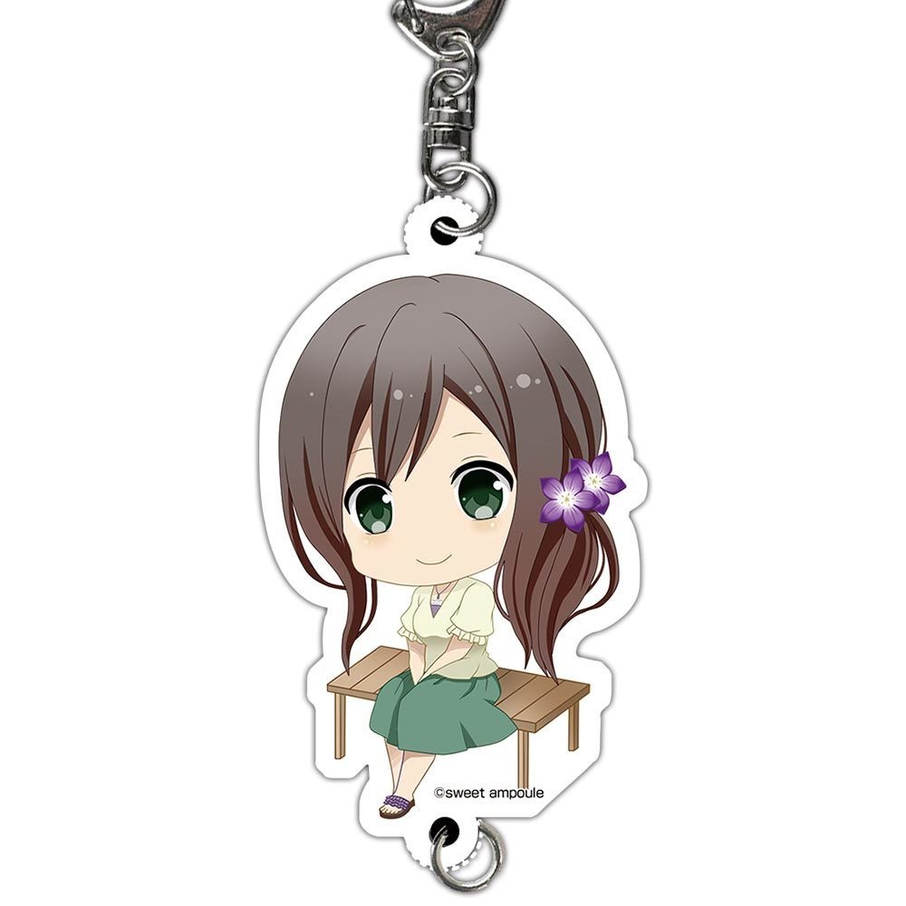 【受注生産】ミソハギ踏切で待ってる つながるアクリルキーホルダー