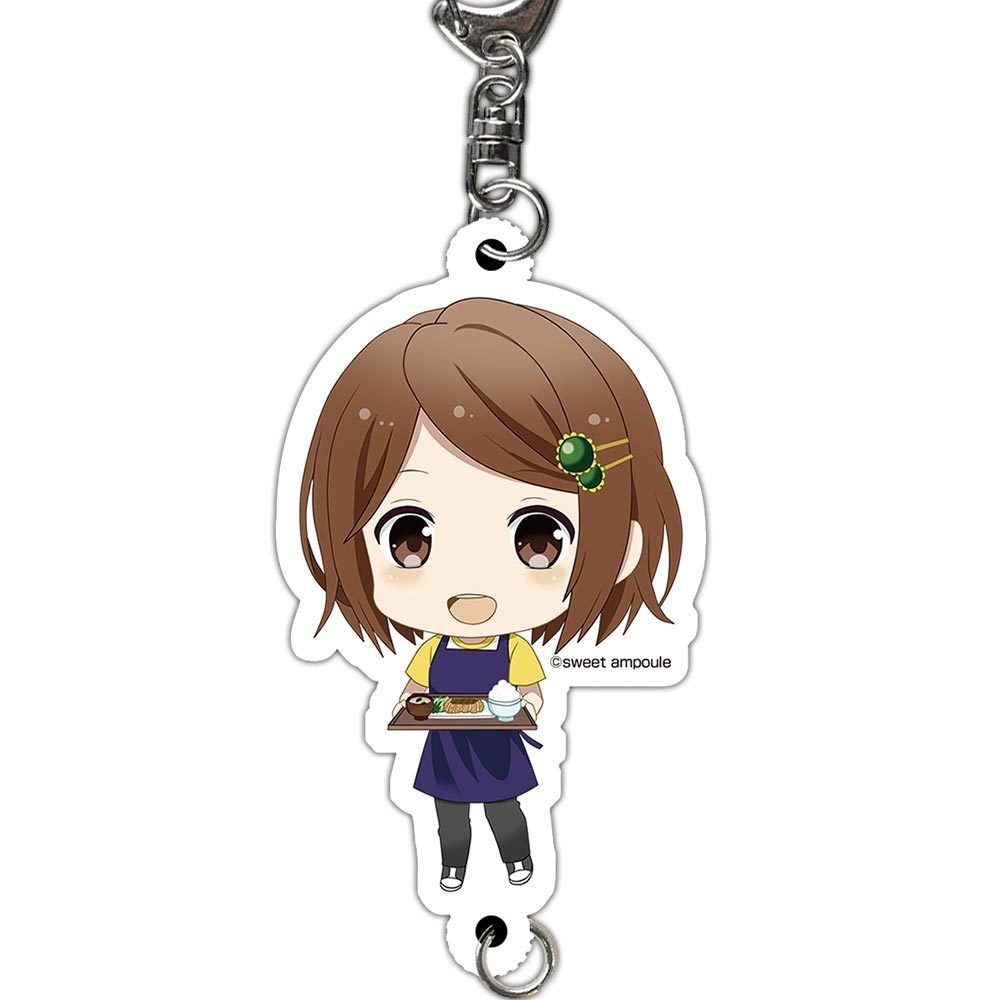 【受注生産】ミソハギ踏切で待ってる つながるアクリルキーホルダー