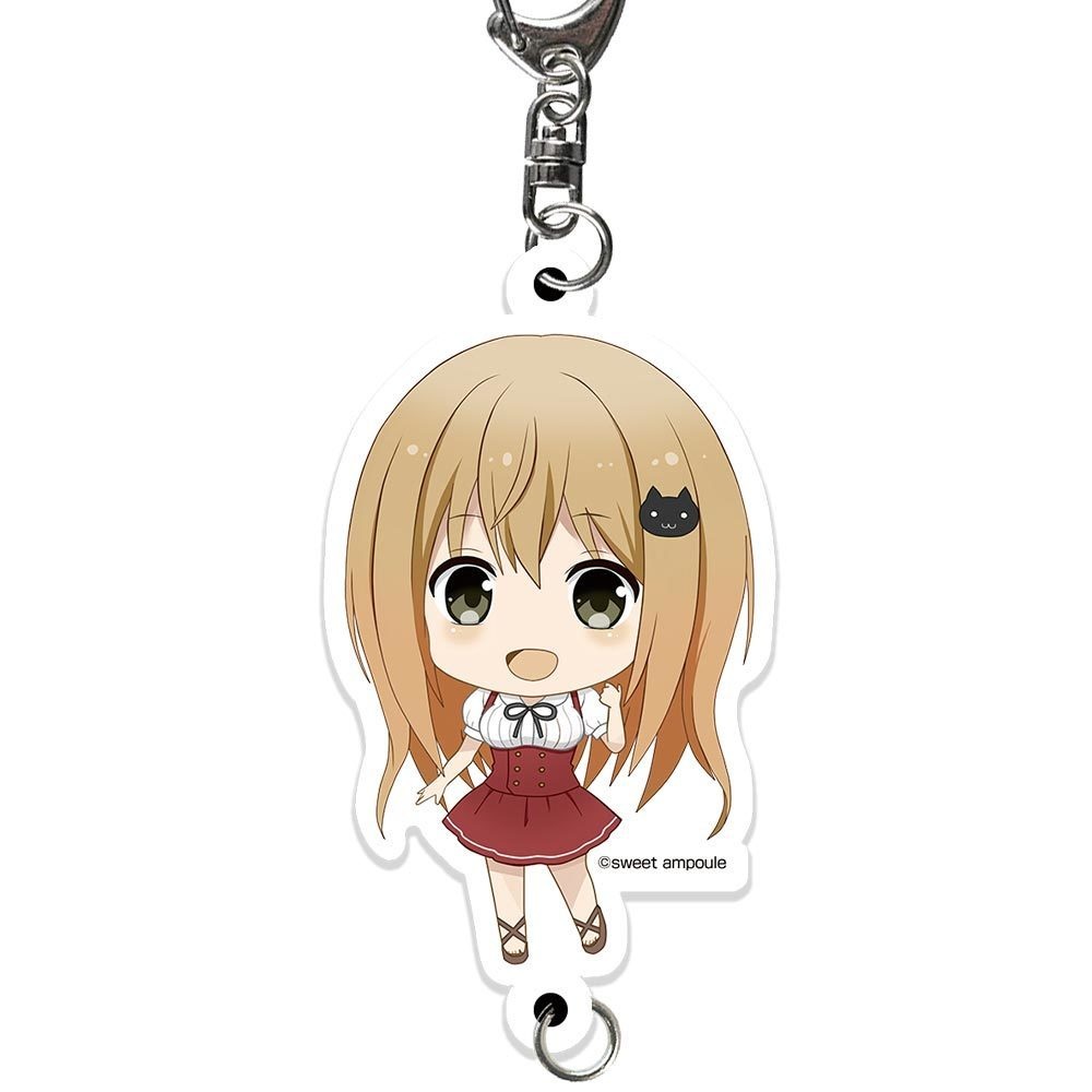 【受注生産】ミソハギ踏切で待ってる つながるアクリルキーホルダー