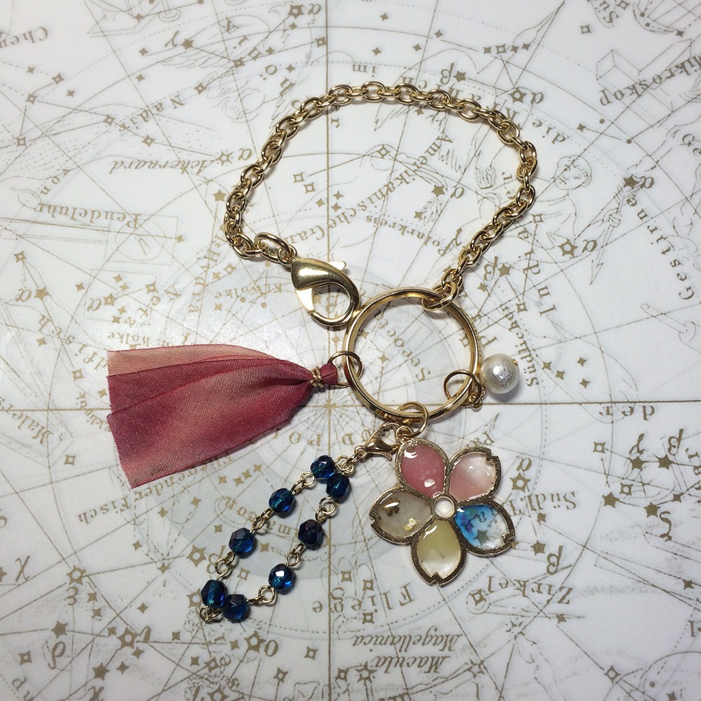 左文字桜チャームストラップ