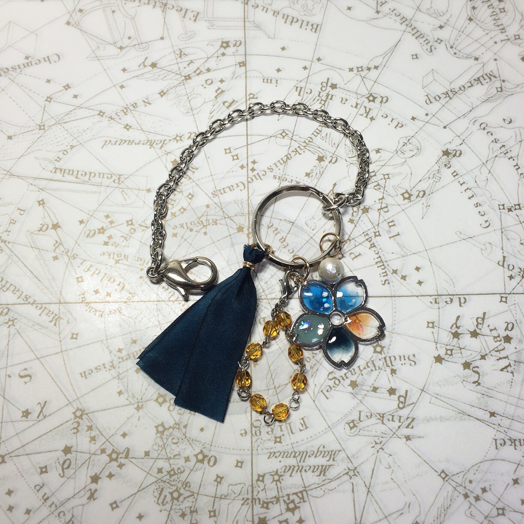 左文字桜チャームストラップ