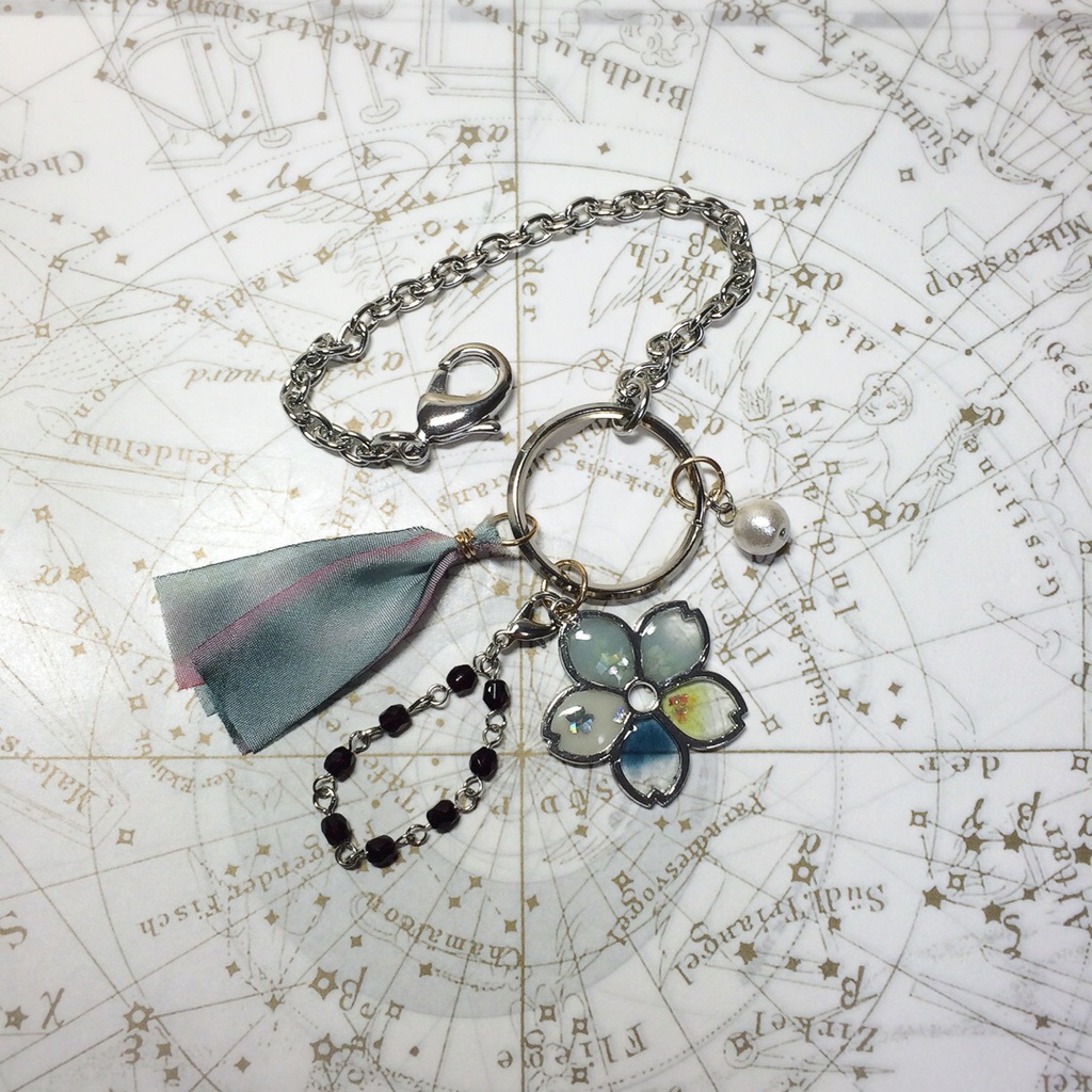 左文字桜チャームストラップ