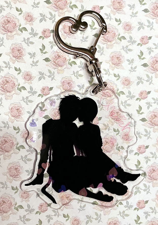 ひぜさに小説Cherishアクリルキーホルダー