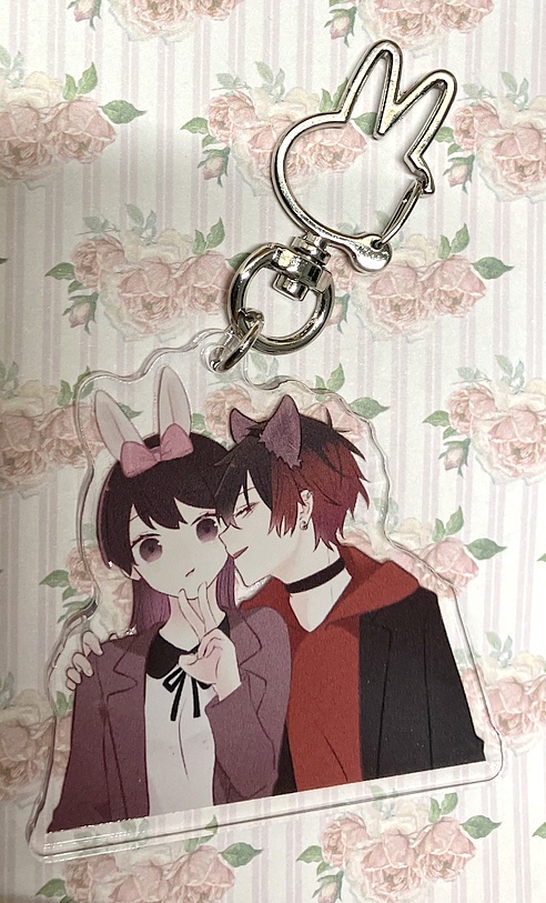 ひぜさに小説Cherishアクリルキーホルダー