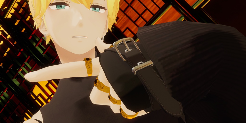 【VRChat想定】ゴージャスリング