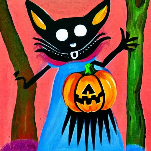 AIイラスト_ハロウィン