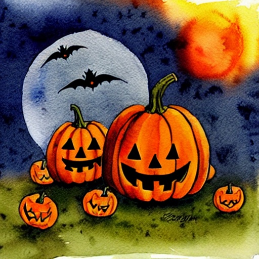 AIイラスト_ハロウィン