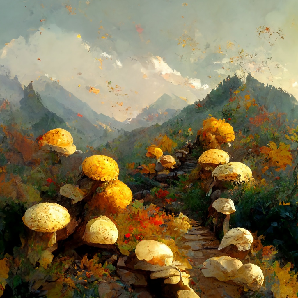 AIイラスト_秋の風景