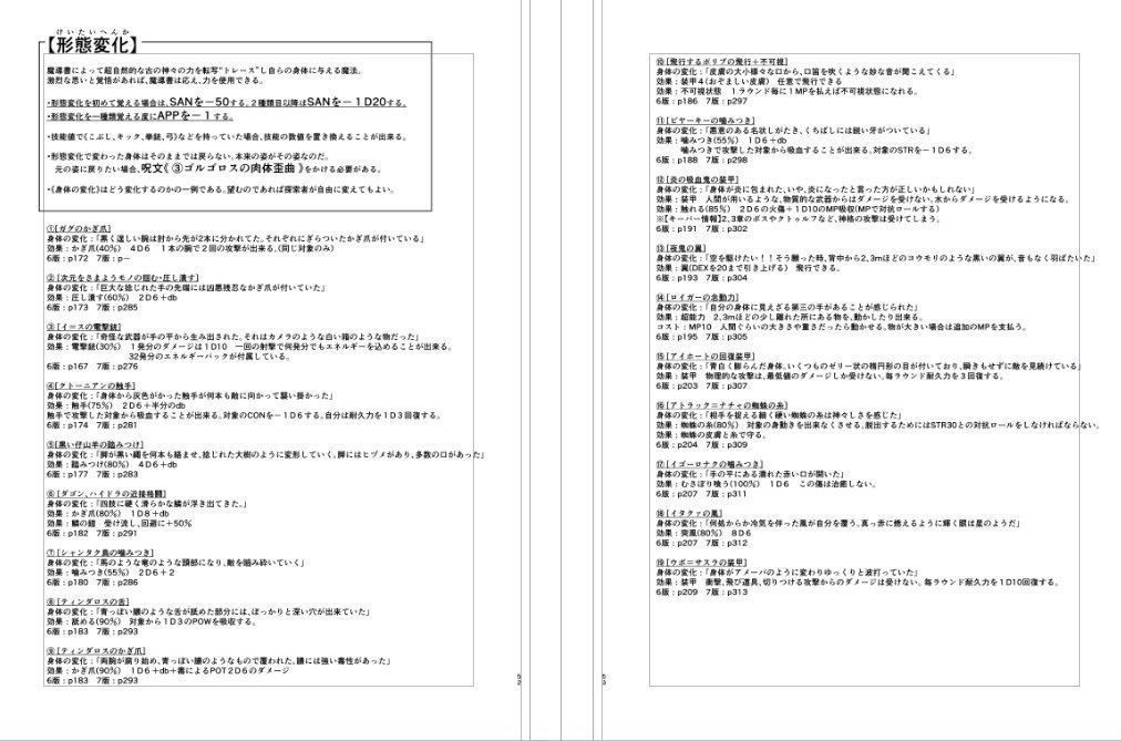 CoCシナリオ【海桜町の魔法少女】