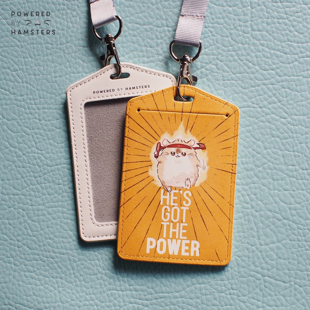 ネックストラップ付きパスケース, He's got the Power