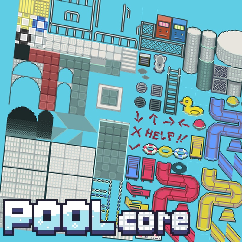 プールコア タイルセット Poolcore Tileset