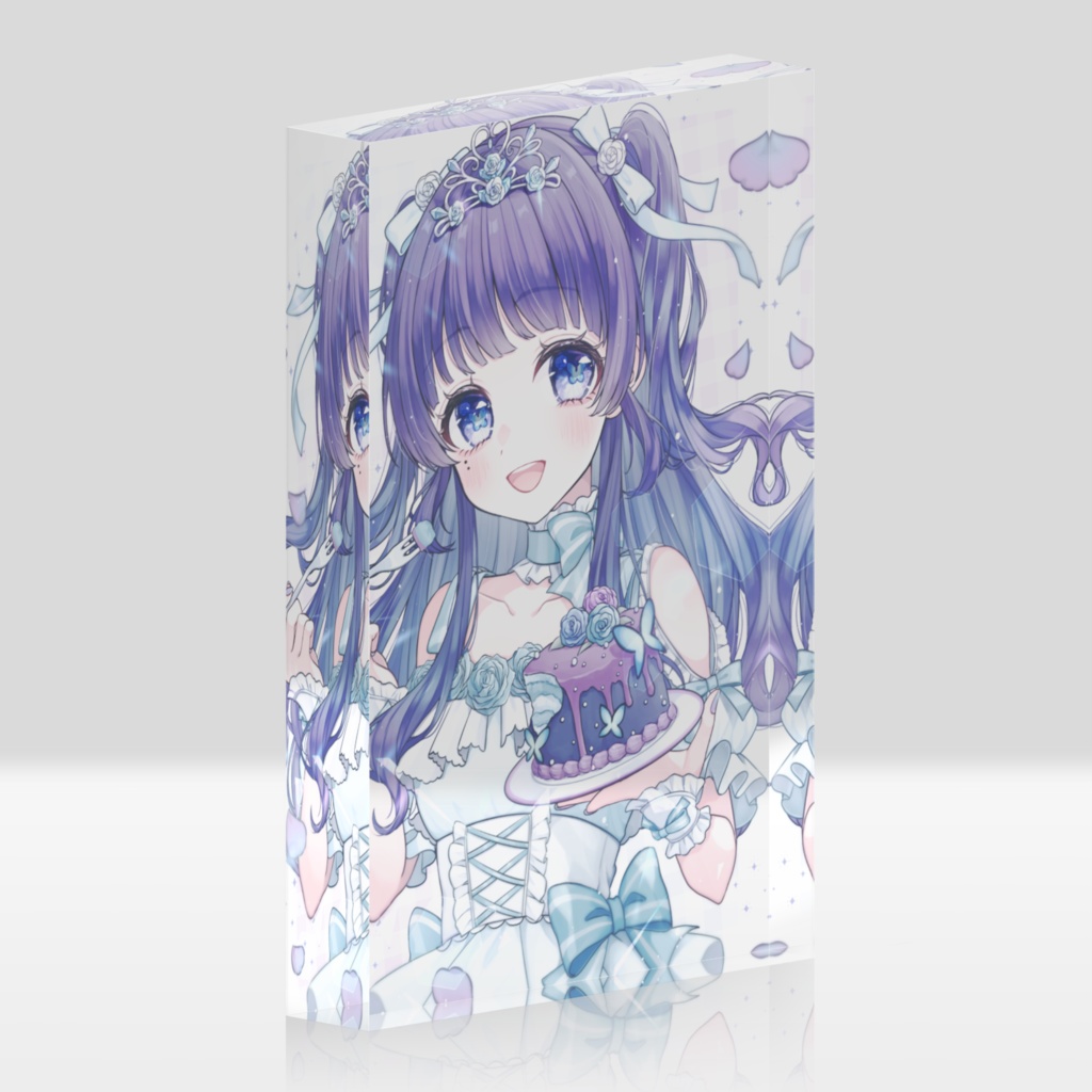 2022年バースデーイラストアクリルブロック