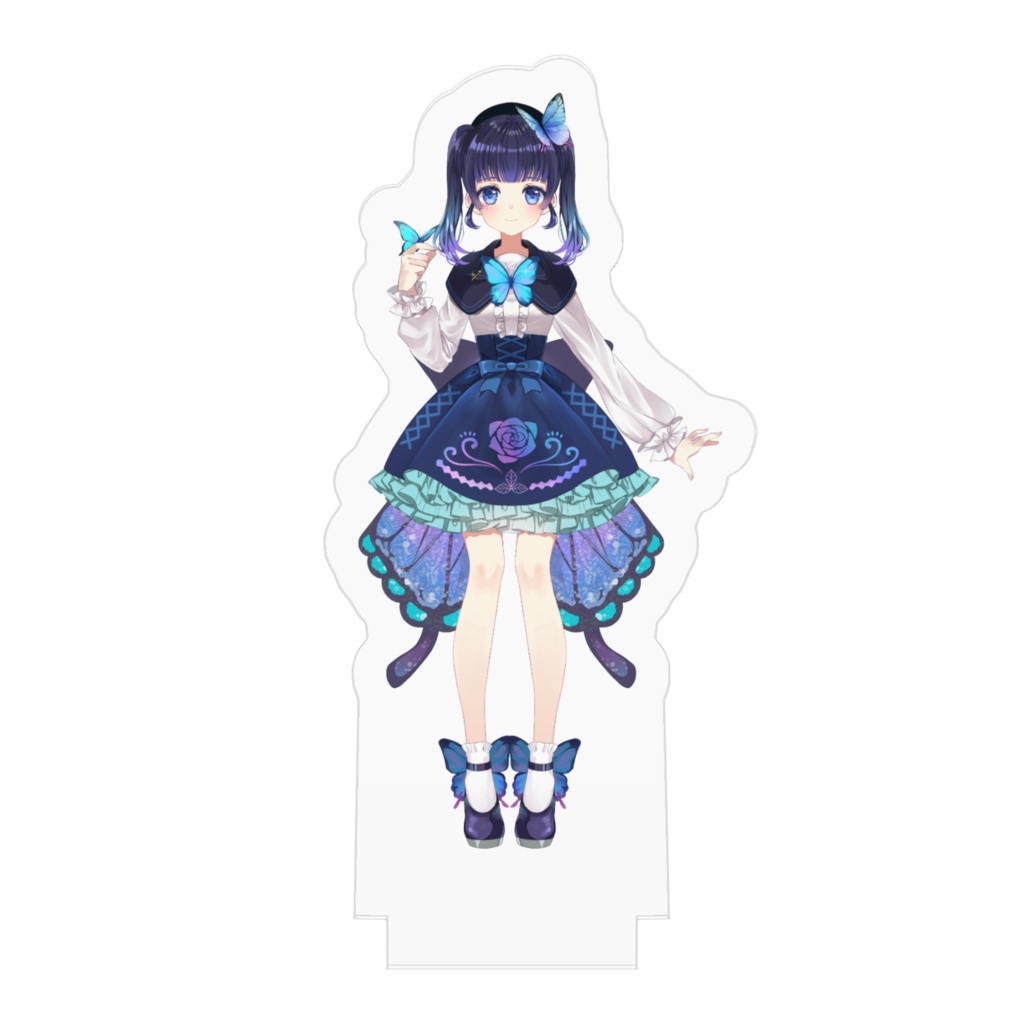 迷音夜 アクリルスタンド 蝶Ver