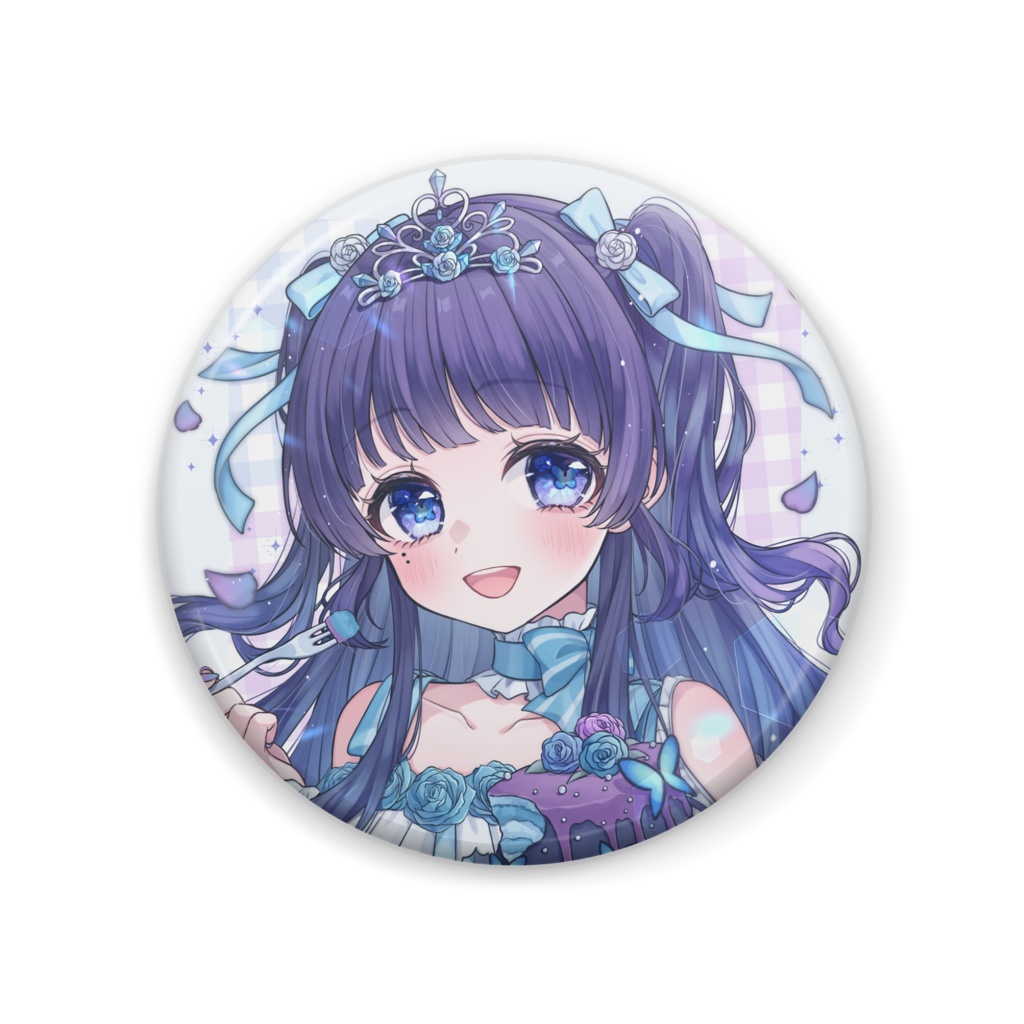 2022年　バースデーイラスト　缶バッチ